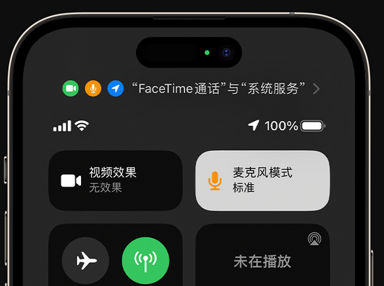 确山苹果授权维修网点分享iPhone在通话时让你的声音更清晰 