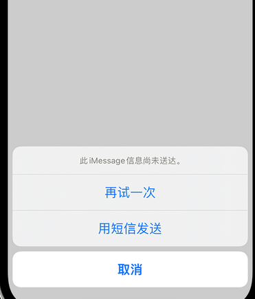 确山apple维修iPhone上无法正常发送iMessage信息