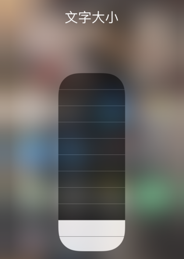 确山苹果手机维修分享小技巧：在 iPhone 控制中心快速调节字体大小 